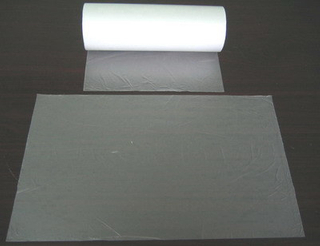 Bolso de rollo plástico transparente de HDPE