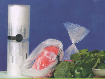 Bolsa de comida de plástico impresa transparente de HDPE