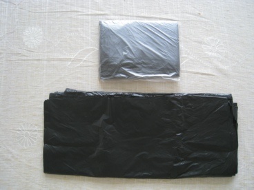 HDPE negro suelto embalado forro