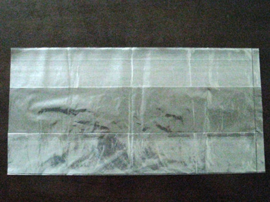 Bolsa de polietileno de plástico liso transparente LDPE