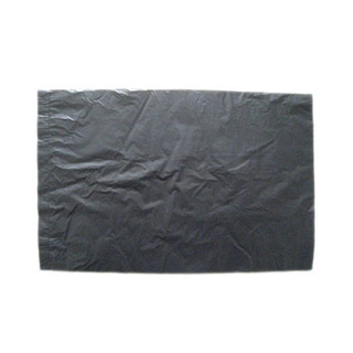 Paquete suelto de plástico desechable negro HDPE Bolsa plana pequeña