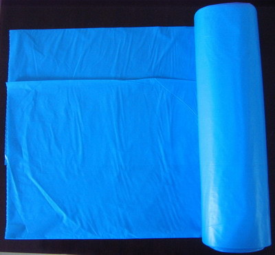 HDPE azul desechable C-Doble plástico del forro