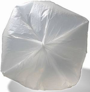 Bolsa de polietileno sellada de estrella de plástico transparente HDPE